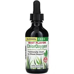 Концентрат хлорофилла Herbs Etc. ChlorOxygen без спирта со вкусом мяты 59 мл