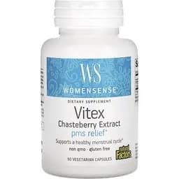 Екстракт вітексу Natural Factors WomenSense Vitex Chasteberry Extract 90 вегетаріанських капсул