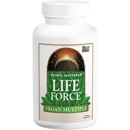 Мультивітаміни Source Naturals Life Force Vegan Multiple веганські 60 таблеток