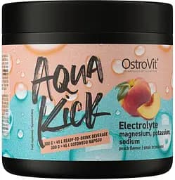 Вітаміни та мінерали OstroVit Aqua Kick Electrolyte, 300 грам - персик Персик