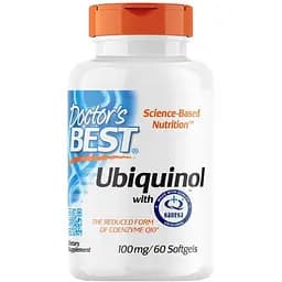 Натуральная добавка Doctor's Best Ubiquinol with Kaneka 100 mg 60 капсул