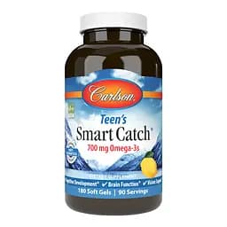 Жирные кислоты Carlson Labs Smart Catch Teen's 180 капсул