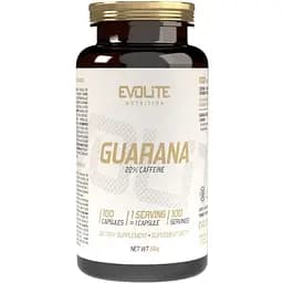 Натуральная добавка Evolite Nutrition Guarana 100 вегакапсул