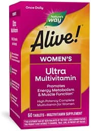 Вітаміни та мінерали Nature's Way Alive! Once Daily Women’s Ultra Potency, 60 таблеток
