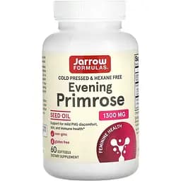 Примула вечірня Jarrow Formulas Evening Primrose 1300 мг 60 желатинових капсул