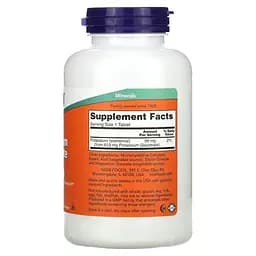 Глюконат калію NOW Potassium Gluconate 99 mg, 250 таблеток для підтримки кислотно-лужного балансу - мініатюра 2