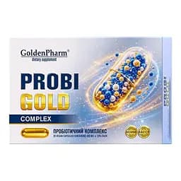 Пробіотичний комплекс Golden Pharm ПроБіГолд 400 мг 30 капсул
