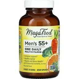 Мультивитамины для мужчин 55+ MegaFood Men Over 55 One Daily 90 таблеток