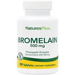 Бромелайн Natures Plus 500 мг 90 таблеток 