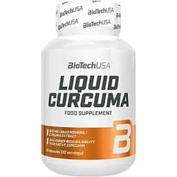 Натуральный экстракт BiotechUSA Liquid Curcuma 30 капсул