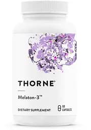 Натуральна добавка Thorne Melaton-3, 60 капсул