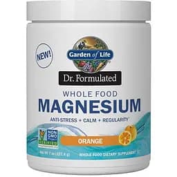 Вітаміни та мінерали Garden of Life Dr. Formulated Whole Food Magnesium 197.4 грам Апельсин