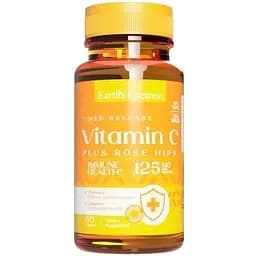 Вітамін C Earths Creation Vitamin C 1000 mg with rose hips 60 таб (1091-817 526)
