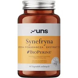 Синефрин с биоперином UNS Synefryna + Bioperine 60 капсул (100-81-6437276-20)