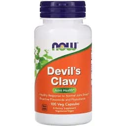 Коготь дьявола Now Foods Devil's Claw 100 капсул