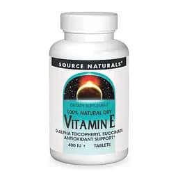 Vitamin E 400 IU D-Alpha Tocopherol - 100 tabs - мініатюра 1