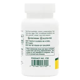 Вітаміни та мінерали Natures Plus Folic Acid 800 mcg, 90 таблеток - мініатюра 3