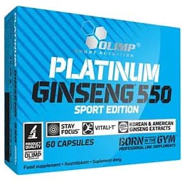 Натуральна добавка Olimp Platinum Ginseng Sport Edition 60 капсул