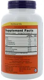 Супер Омега 3-6-9 1200 мг у м'яких капсулах №90 Now Foods Super Omega 3-6-9 - мініатюра 2