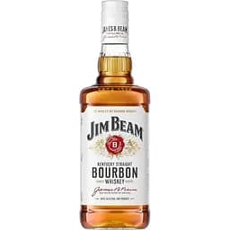 Віскі Jim Beam White Kentucky Staright Bourbon Whiskey 4yo 40% 0.7 л