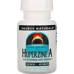 Натуральная добавка Source Naturals Huperzine A 100 mcg 60 таблеток
