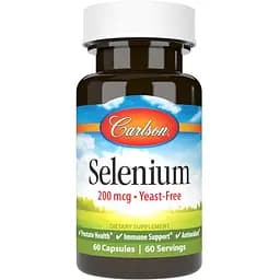 Витамины и минералы Carlson Labs Selenium 60 капсул