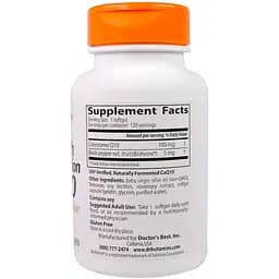 Коензим Q10 з біоперином Doctor's Best High Absorption CoQ10 with BioPerine 100 мг 120 желатинових капсул - мініатюра 2