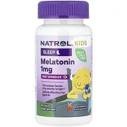 Мелатонін Natrol Kids Melatonin 1 мг 30 таблеток