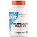 Натуральна добавка Doctor's Best Serrapeptase 40000 SPU 90 капсул