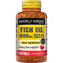 Риб'ячий жир та омега-3 Mason Natural 1000/600 мг 30 гелевих капсул