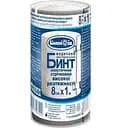 Бинт эластичный ленточный Білосніжка, с текстильной застежкой, 8 см х 1 м