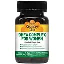 Натуральна добавка Country Life DHEA Complex for Women 60 вегакапсул