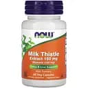 Натуральна добавка Now Silymarin Milk Thistle 150 mg 60 вегакапсул