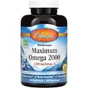 Омега Carlson Labs Maximum Omega 2000 мг 90 капсулы