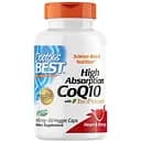 Натуральна добавка Doctor's Best CoQ10 BioPerine 400 mg 60 вегакапсул