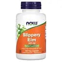 Натуральна добавка Now Slippery Elm 400 mg 100 вегакапсул