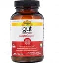 Натуральная добавка Country Life Weight Balance Gut Connection кишечник и вес 120 капсул 