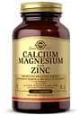 Вітаміни та мінерали Solgar Calcium Magnesium Plus Zinc, 100 таблеток