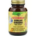 Екстракт кореня женьшеню Solgar Korean Ginseng Root Extract 60 капсул