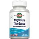 Мінерали KAL Magnesium Sustained Release Triple Source 500 мг 100 пігулок