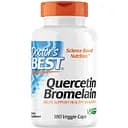 Натуральна добавка Doctor's Best Quercetin Bromelain 180 вегакапсул