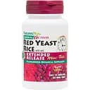 Натуральна добавка NaturesPlus Herbal Actives Red Yeast Rice 600 mg 60 міні таблеток