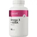 Жирні кислоти OstroVit Omega 3 + ADEK 90 капсул