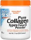 Препарат для суставов и связок Doctor's Best Collagen Types 1&3 Powder, 200 грамм
