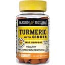 Куркума з імбиром Mason Natural смак тропічних фруктів 60 жувальних цукерок