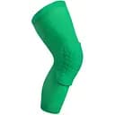 Наколенник Zelart эластичный бандаж для волейбола, танцев, гимнастики, йоги M 43 см Green (15996)