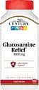 Препарат для суставов и связок 21st Century Glucosamine Relief 1000 mg, 120 таблеток