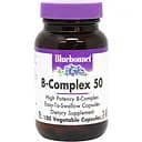 Витамины и минералы Bluebonnet B-Complex 50 100 вегакапсул