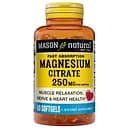 Магний цитрат Mason Natural 250 мг 60 капсул