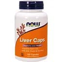 Натуральна добавка Now Liver Caps 100 капсул